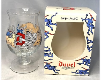 Pauwel Kwak Belgian beer glass with wooden stand, set of 2, 0.3 l
