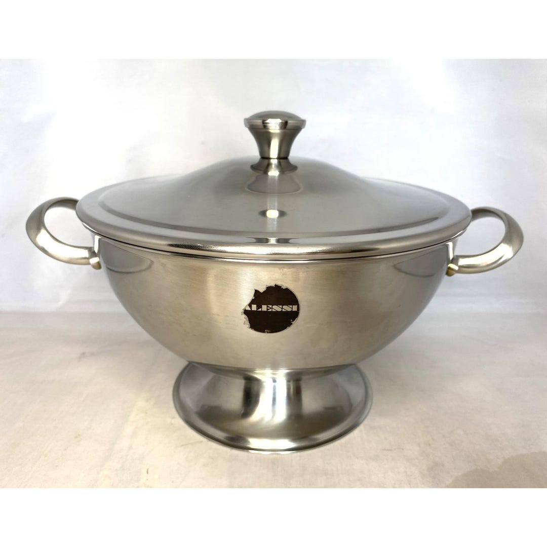 Bol De Service Alessi – Carlo Mazzieri & Anselmo Vitale, Inox 18/10, Rare