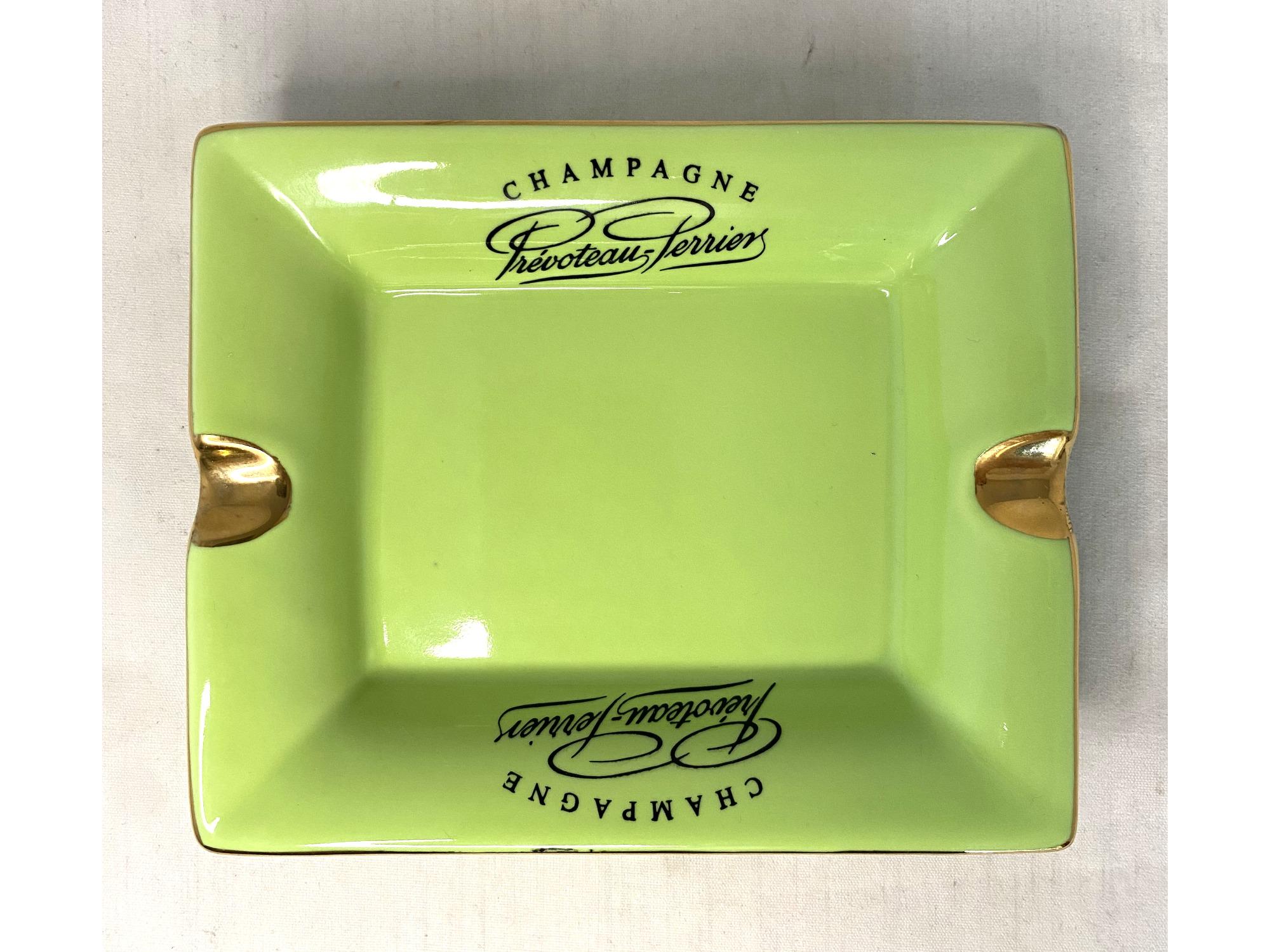 Ruinart シャンパン アッシュトレイ 灰皿 陶器製