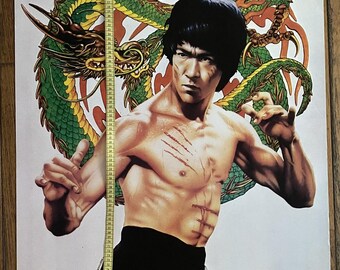 Bruce Lee Enter the Dragon 1973 Vintage Large Poster EP 1209 (1000