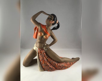Beeld Bigi Torino Midden Oosterse Exotische danseres 1940s (149)