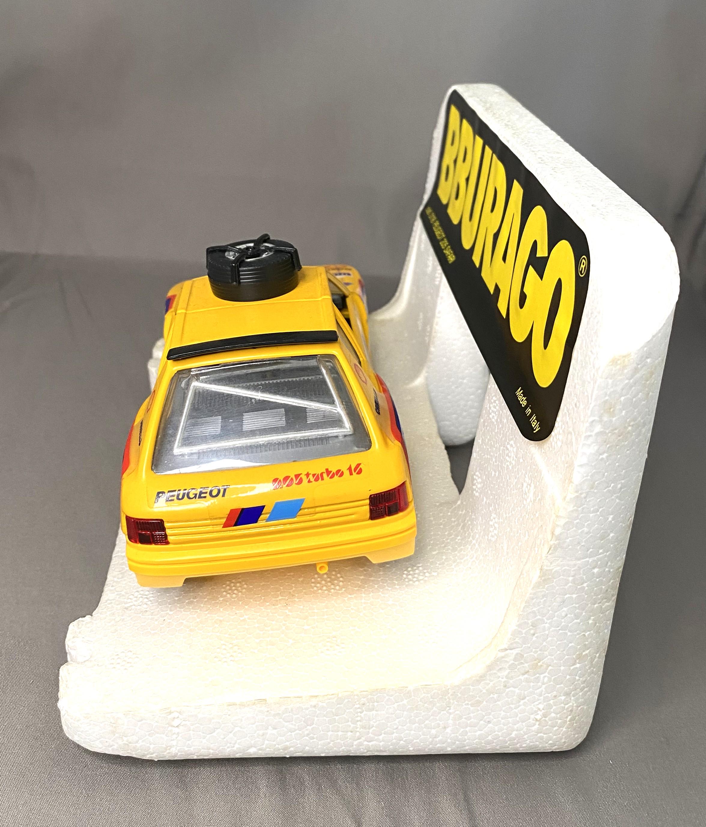Bburago Burago Peugeot 205 Rally Safari Camel 1:25 Cod.0116 (1048