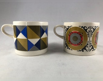 Vintage Melitta twee koffiekopjes 1960 -1970 (198)