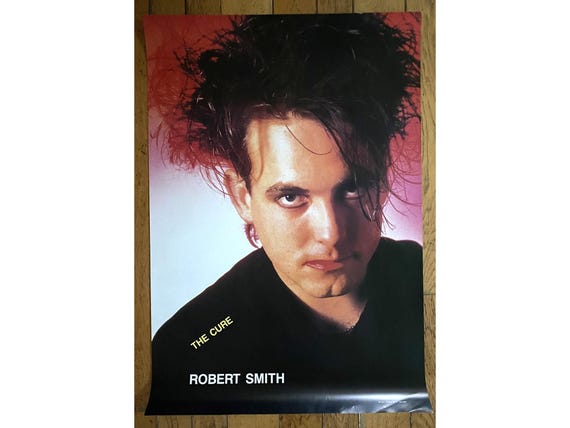 激レア  Cure ロバートスミス　85年　パンフレット　キュア　ゴス goth ロバート・スミス ザ・キュアー パンク ポップ ヴィンテージ ラージ