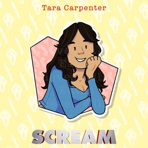 Tara Carpenter - Scream - Sticker