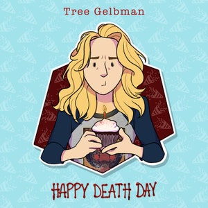 Tree Gelbman - Happy Death Day - Sticker