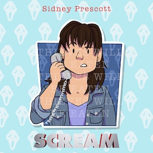 Sidney Prescott - Scream - Sticker