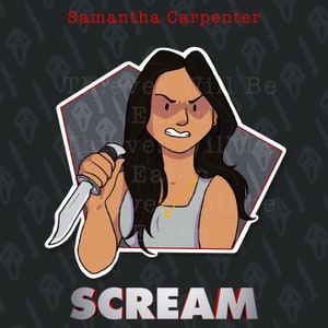 Samantha Carpenter - Scream - Sticker