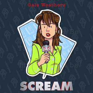 Gale Weathers - Scream - Sticker