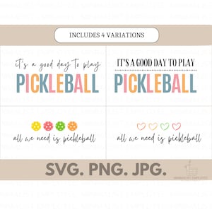 Pickleball Love SVG png - Pickleball Gift | Pickleball TShirt Design SVG | Pickleball Cricut | Pickleball PNG | Pickleball Designs