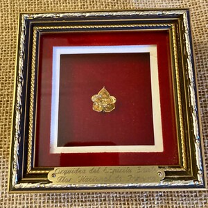 Vermeil silver Orchid Espiritu Santo