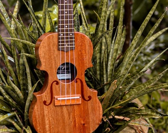 Handmade Violin Royale Soprano Ukulele