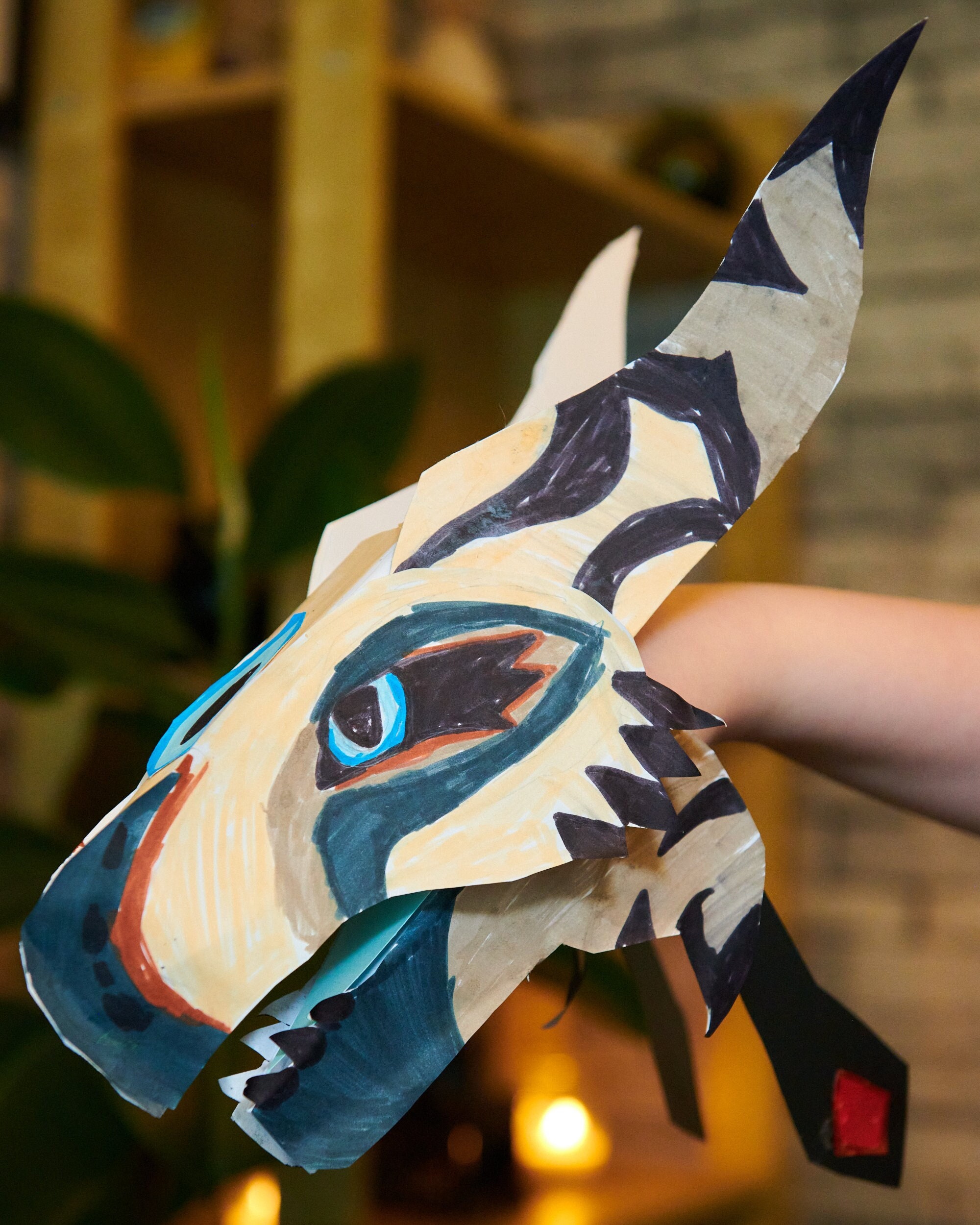 Handmade Paper Dragon Puppet Commissions - Etsy