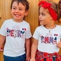 Personalized Fourth of July Kids Shirt -4th of July Kids Shirt-Patriotic Name Toddler Shirt -Custom Name Baby Bodysuit-Custom Name July 4th