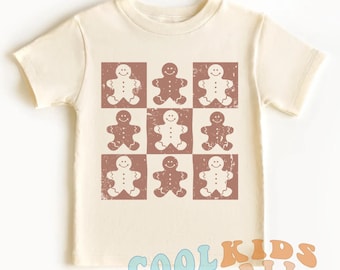 Gingerbread Shirt Cute Christmas Shirt-Gingerbread shirt-Kids Holiday Shirt-Winter Tee Gift for Baker- Christmas Top- Cute Christmas Onesie®