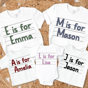 Personalized Kids Back to School Shirt-Custom Name Shirt-Kids Back To School Shirt-Personalized Kids Shirt-Hello Kindergarten Tee