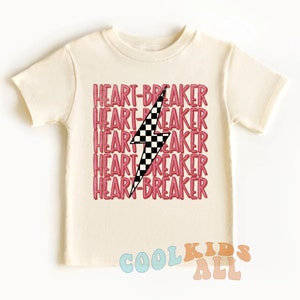 Heart Breaker Shirt-Girls Valentines Day Shirt-Toddler Valentine T-Shirt-Kids Valentine Shirt-Valentine Baby Boy Onesie-Boys Valentine Shirt