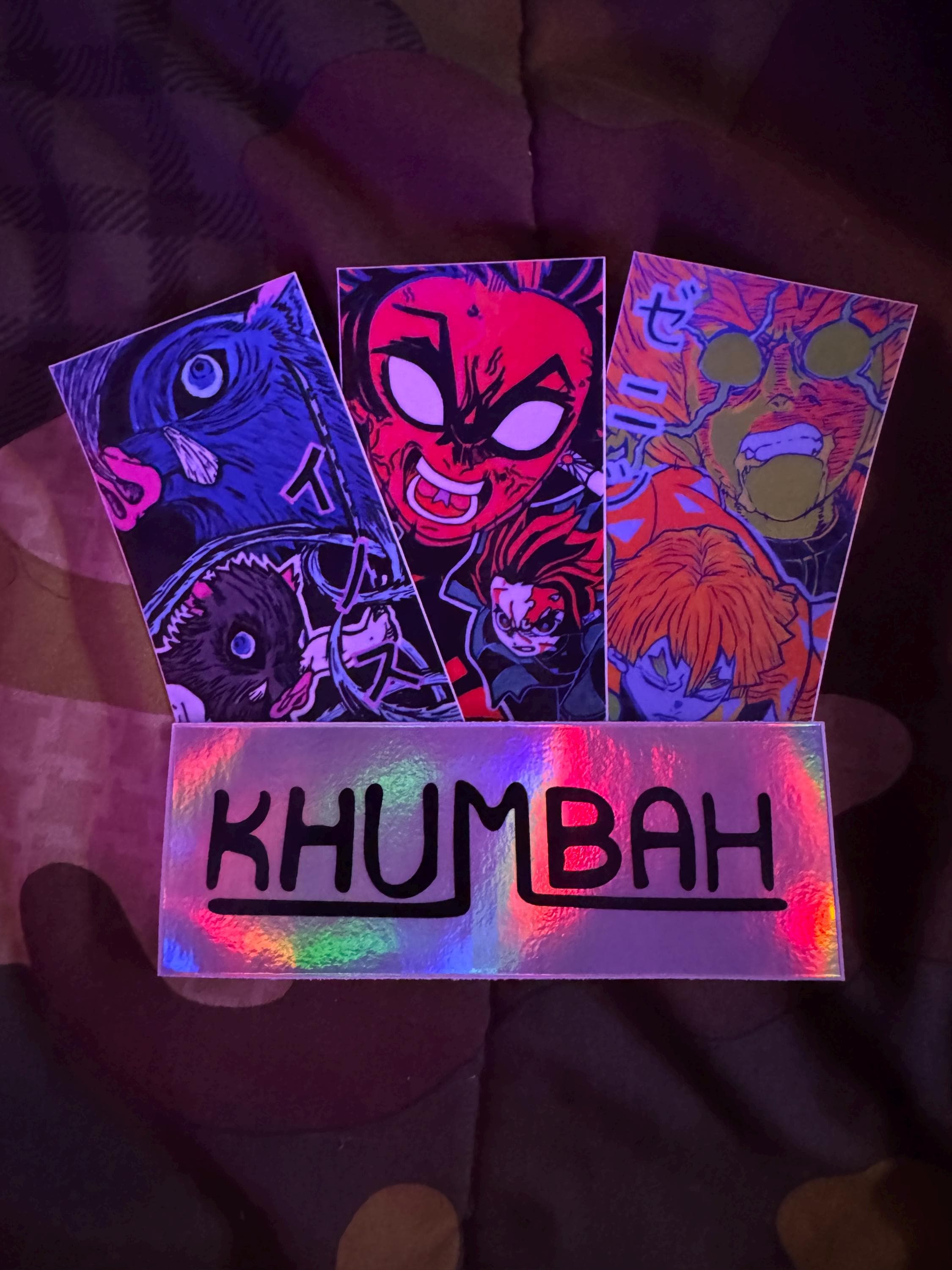 Demon Slayer Card Sleeve - Etsy Demon Slayer Card Sleeve - Etsy