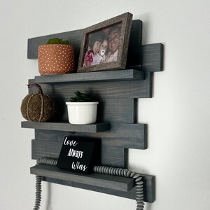 Wood Shelving - Shelves - Shelf - living room decor - home decor - wall decor