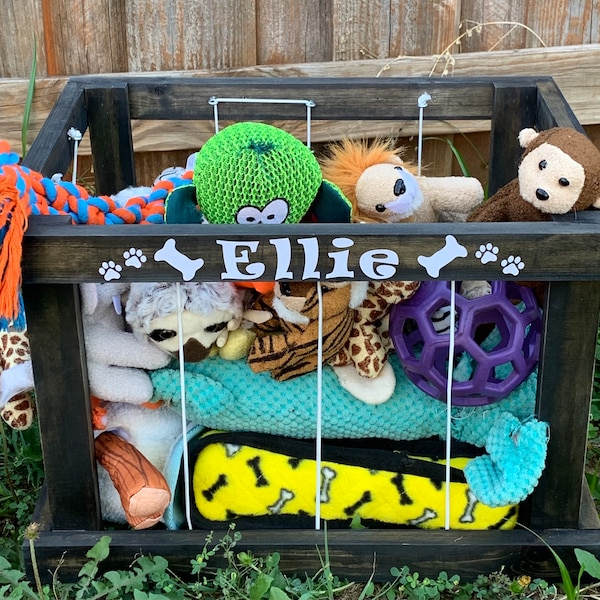 Dog Toy Storage Etsy