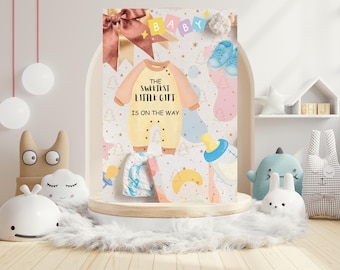 Pregnancy Announcement, Digital Baby Announcement, Gender Neutral,  Social Media Reveal, Keeping a Secret , Pregnancy reveal, Pregnancy Card