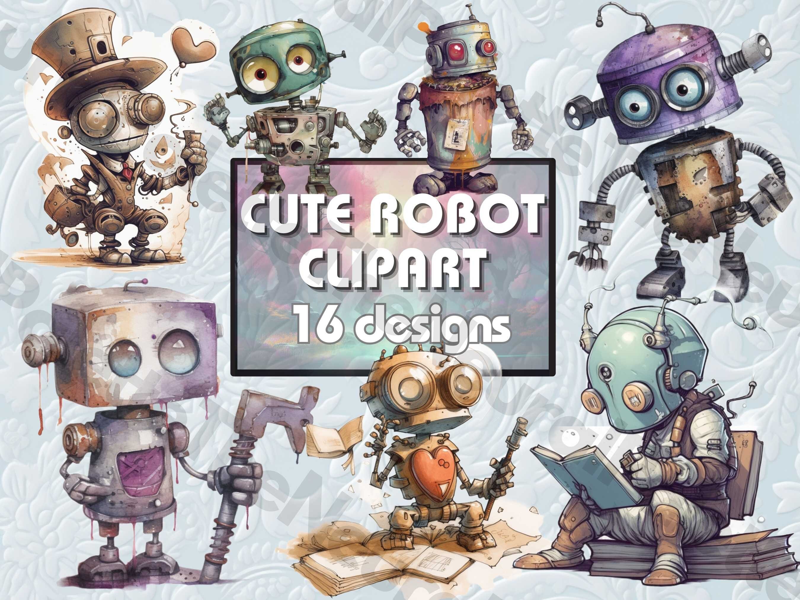 Robot Clipart  : Unleash Your Creativity with Stunning Robot Clipart Designs