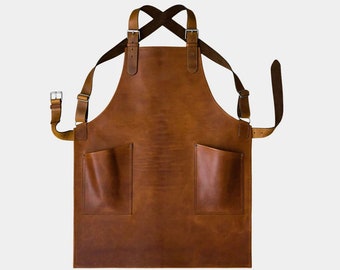 Leather apron, leather apron men,leather apron woodworking, leather apron blacksmith,leather apron bbq, chef gift, kitchen and cooking apron