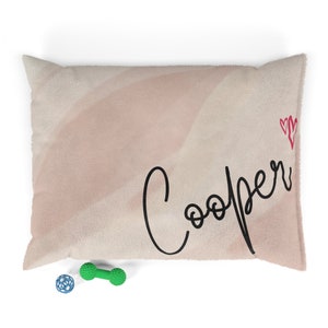 Personalized Dog Bed with Custom Name pamper your pooch with the ultimate in comfort and luxury pet bed