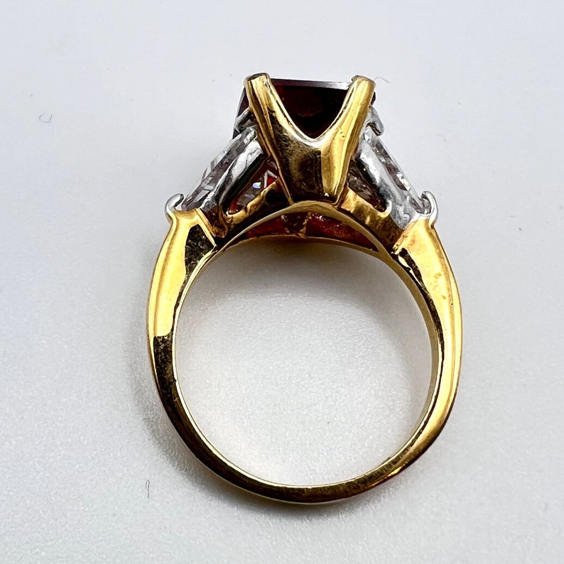 18k-gersc-gold-plated-large-faux-ruby-faux-diamond-statement-etsy