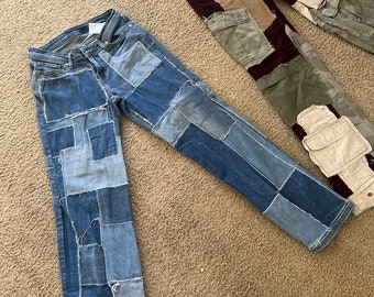 Patchwork Jeans