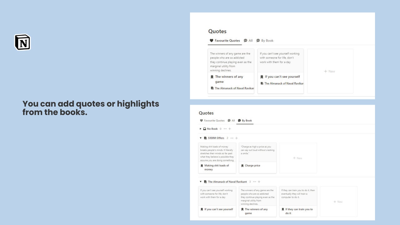 Notion Ultimate Book Tracker Template, Reading Tracker, Notion Book ...