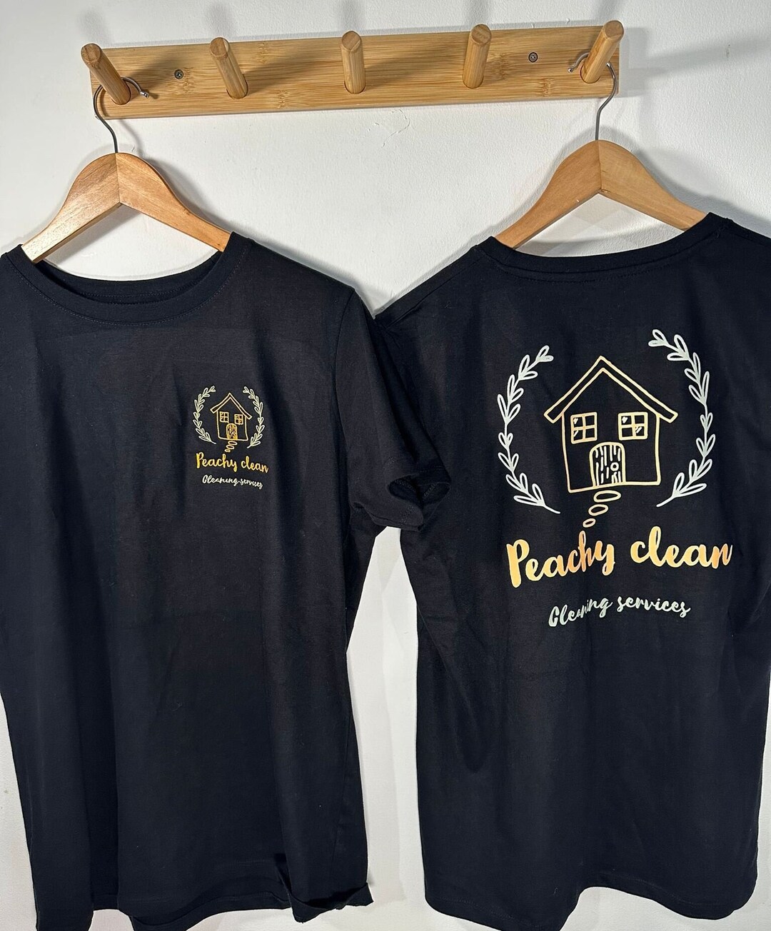 Custom Printed/ Embroidered T-shirts/ Business Logo Branded T-shirts ...