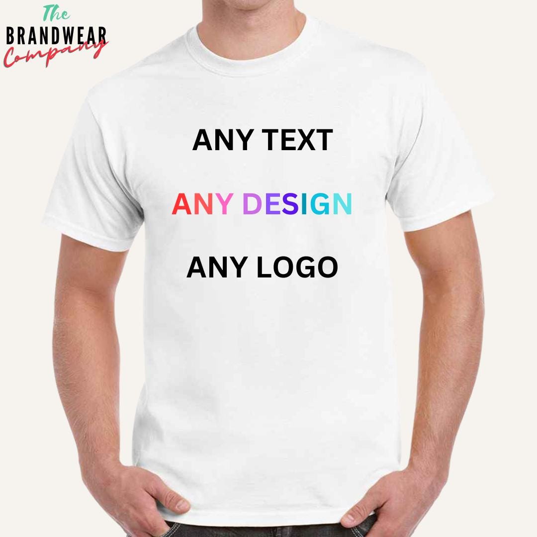 Personalised Printed T-shirt - Custom T-shirt - Printing T-shirt Design ...