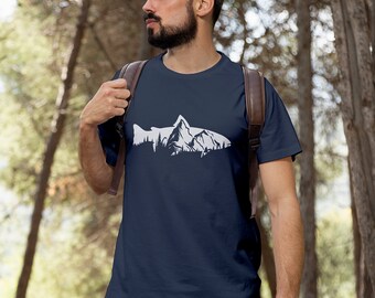 Trout Fly Fishing White - Unisex Softstyle T-Shirt