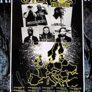 Suicideboys Greyday Europe 2023 Turnéaffisch
