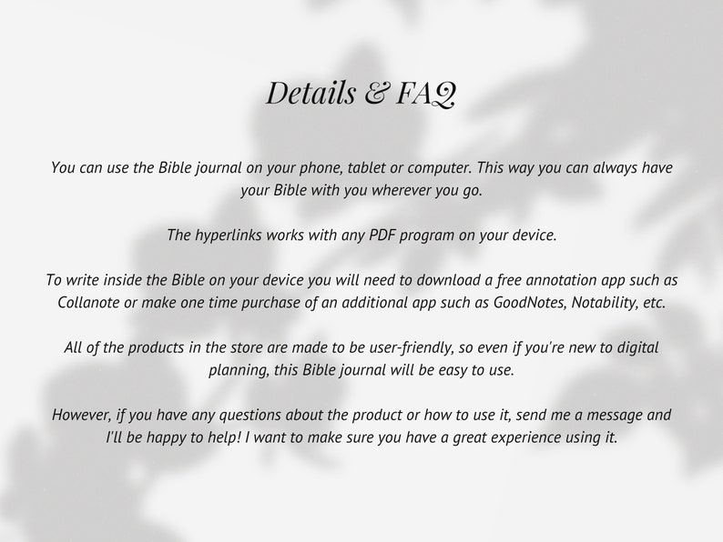 Digital Journaling Bible, Digital KJV Bible, Digital Bible Journal