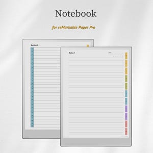 Cuaderno para reMarkable Paper Pro