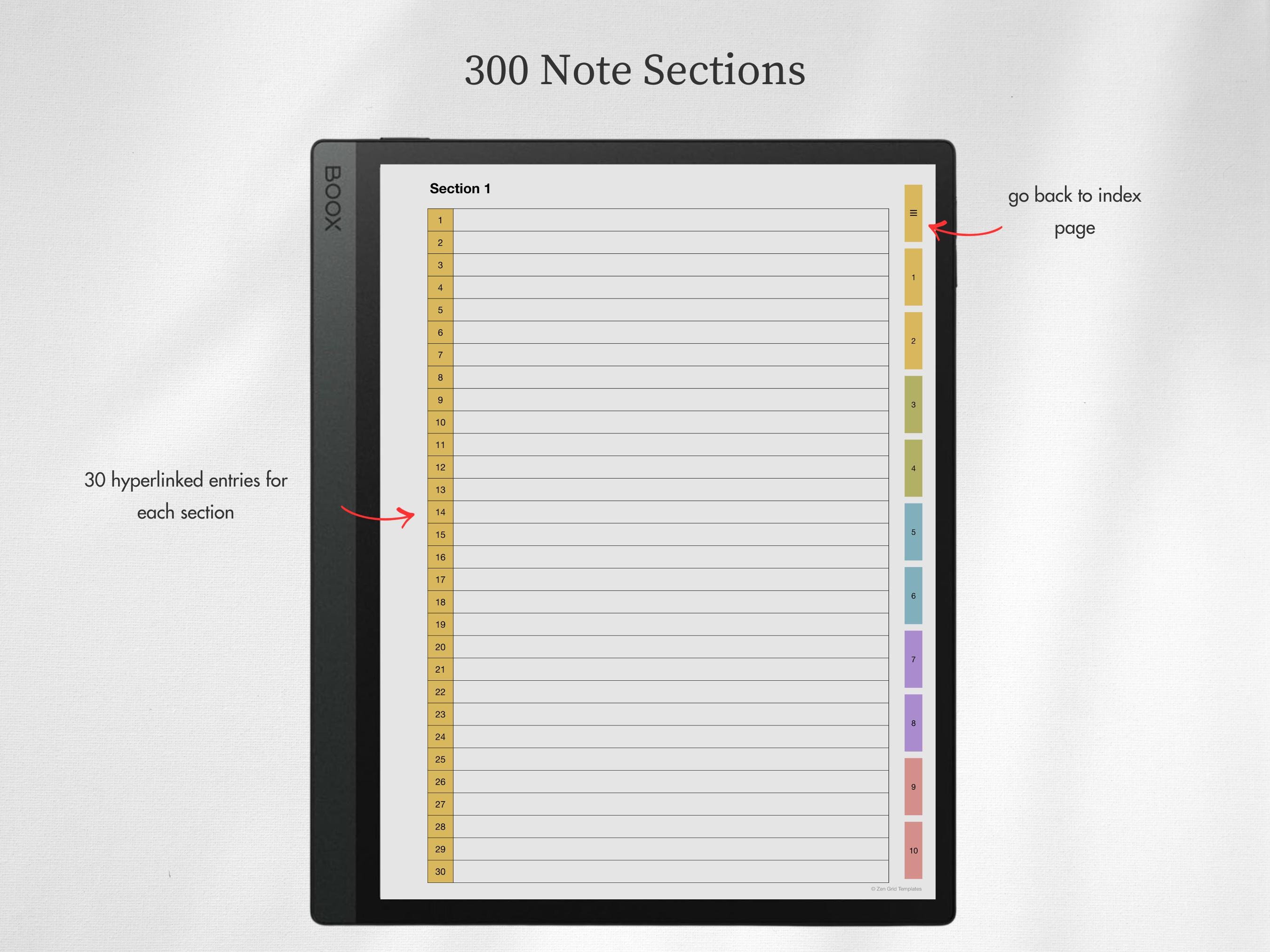 Boac Notebook Notebook for BOOX - Etsy