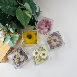 Gepresste Blumen Schmuckschatulle, personalisierte Schmuckschatulle, Schmuckorganisatorbox, benutzerdefinierte Schmuckschatulle, Pressschachtel, benutzerdefinierte Schmuckschatulle, Harzbox