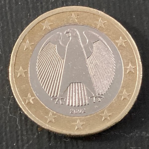 2002A 1 Euro Germany Coin - A Rare Gem for Collectors!