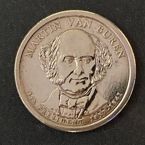 Présentation de l'Exquisite Presidents Dollar Coin : édition Martin Van Buren