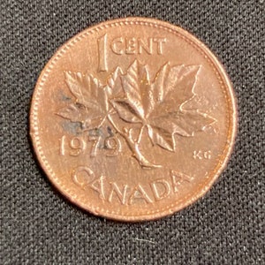 1979 年 1 セント コイン カナダ - カナダ ペニー コレクター アイテム