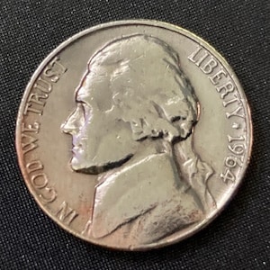 1964 D Jefferson Nickel - Rare Collectible Coin