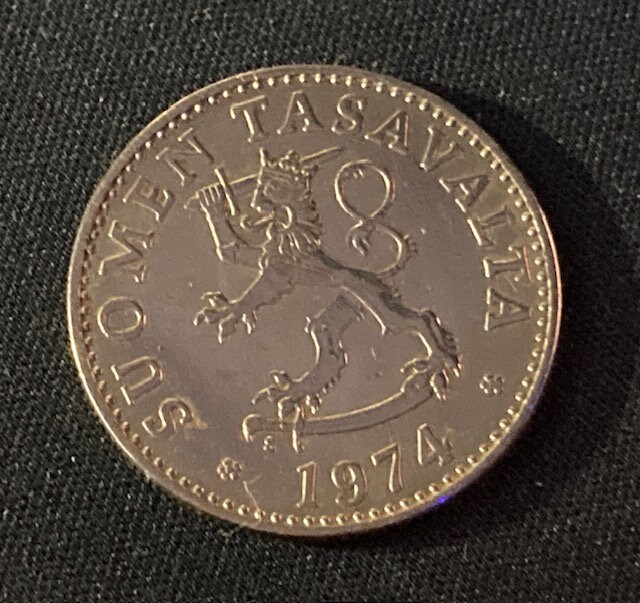 Finland 1 Markka, 1865, Old Finland Coins, Numismatic, Coin Collector, Coin  Collection, Rare Coin, Vintage Money, Old Currency, Retro Coin 