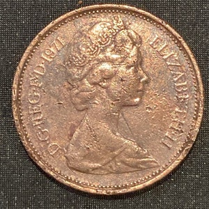 1971年 エリザベス2世 2ペンス硬貨 1971年 エリザベス2世 2ペンス 硬貨 イギリス - メルカリ