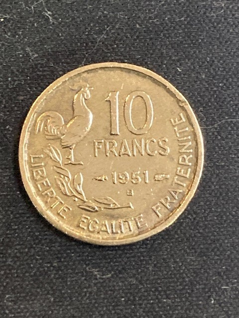 フランス 10 FRANCS 1951年 硬貨 10 francs 1951, France - Coin value - uCoin.net