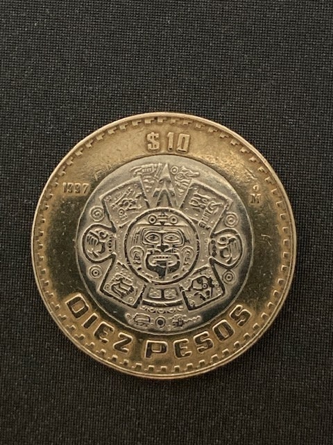メキシコ 10ペソ 2種 2枚セット 外国コイン 海外 硬貨 世界 古銭