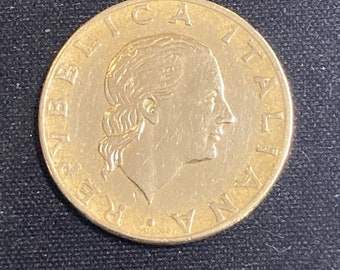 1978年イタリア共和国コイン - 200リラ収集品 - Etsy 日本