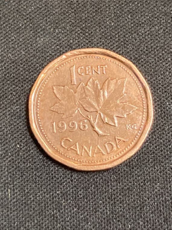 1996年 1セント硬貨 カナダ - Etsy 日本