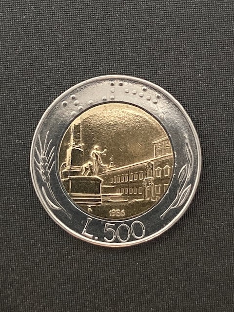 ★イタリア★古銭★500リラ★コイン★5枚★ 楽天市場】イタリア EC議長国 500リラ銀貨 1990年 : 大和文庫